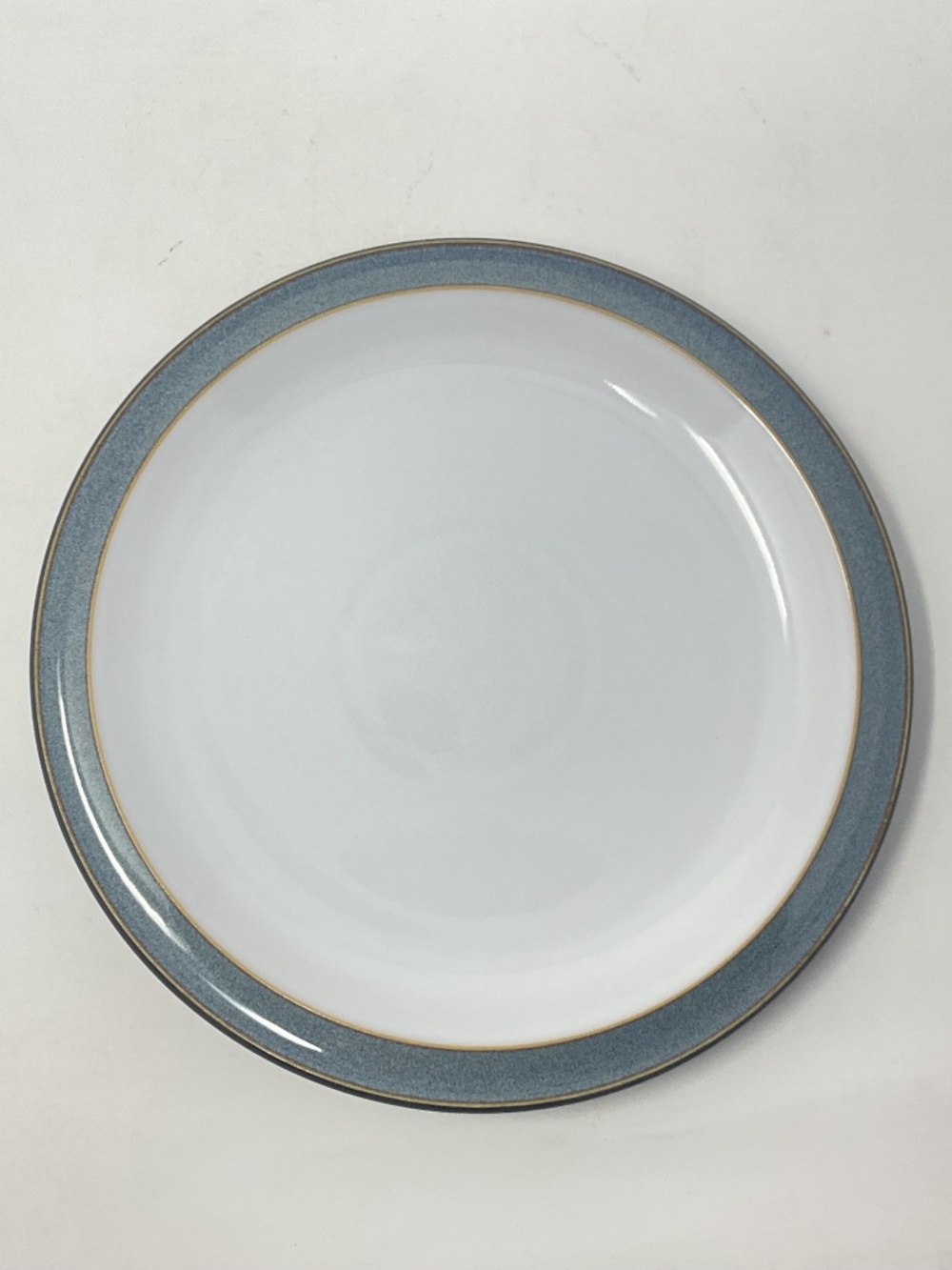 Denby Jet Grey (retired) Stoneware Side Salad Luncheon Plate (8 available)